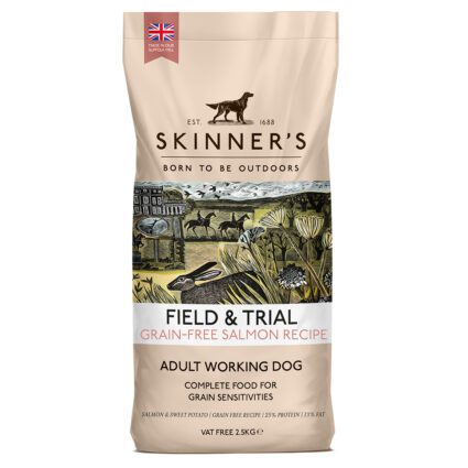 Skinners Field & Trial Grain Free Salmon & Sweet Potato 2.5kg