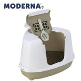 Corner Hooded Flip Litter Tray