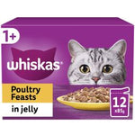 Whiskas Poultry Feasts in Jelly 12x85g pouch