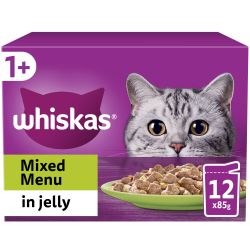 Whiskas Mixed Menu in Jelly 12x85g pouch