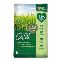 Burgess - Excel Feeding Hay Dried Fresh Grass 1kg