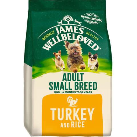 James Wellbeloved - Adult Turkey & Rice Small Breed 1.5kg