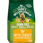 James Wellbeloved - Adult Turkey & Veg Grain Free Small Breed 1.5kg