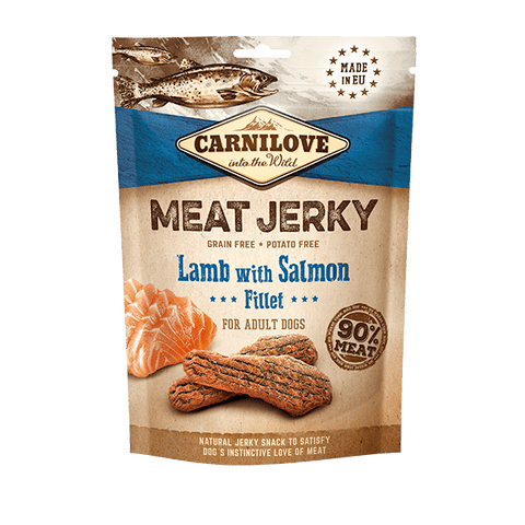 Carnilove Jerky Lamb with Salmon Fillet 100g