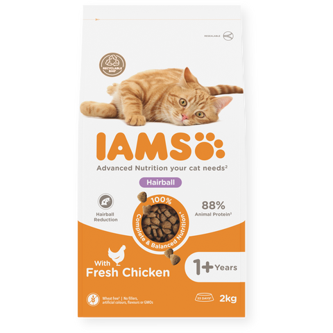 IAMS - Advanced Nutrition Hairball Adult Chicken 2kg