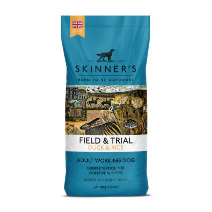 Skinners Field & Trial Duck & Rice 2.5kg