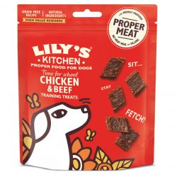 LILY'S KITCHEN - Adult Dog Chicken & Beef Training Treats 70g