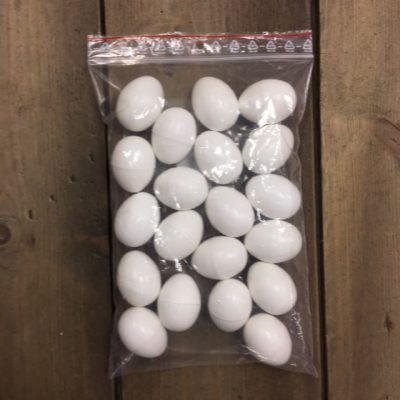 Plastic Pigeon Egg - Single