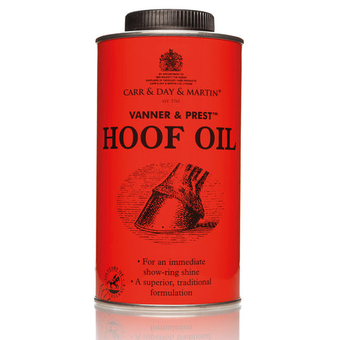 CARR & DAY & MARTIN VANNER & PREST HOOF OIL 500ML