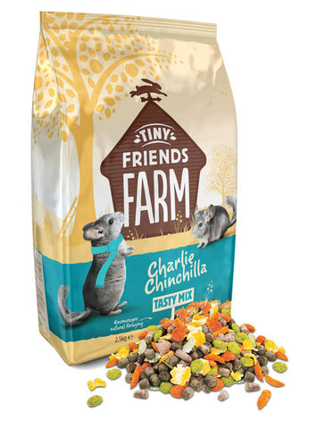 Tiny Friends - Charlie Chinchilla Tasty Mix 850g