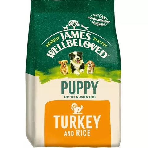 James Wellbeloved - Puppy Turkey & Rice 2kg